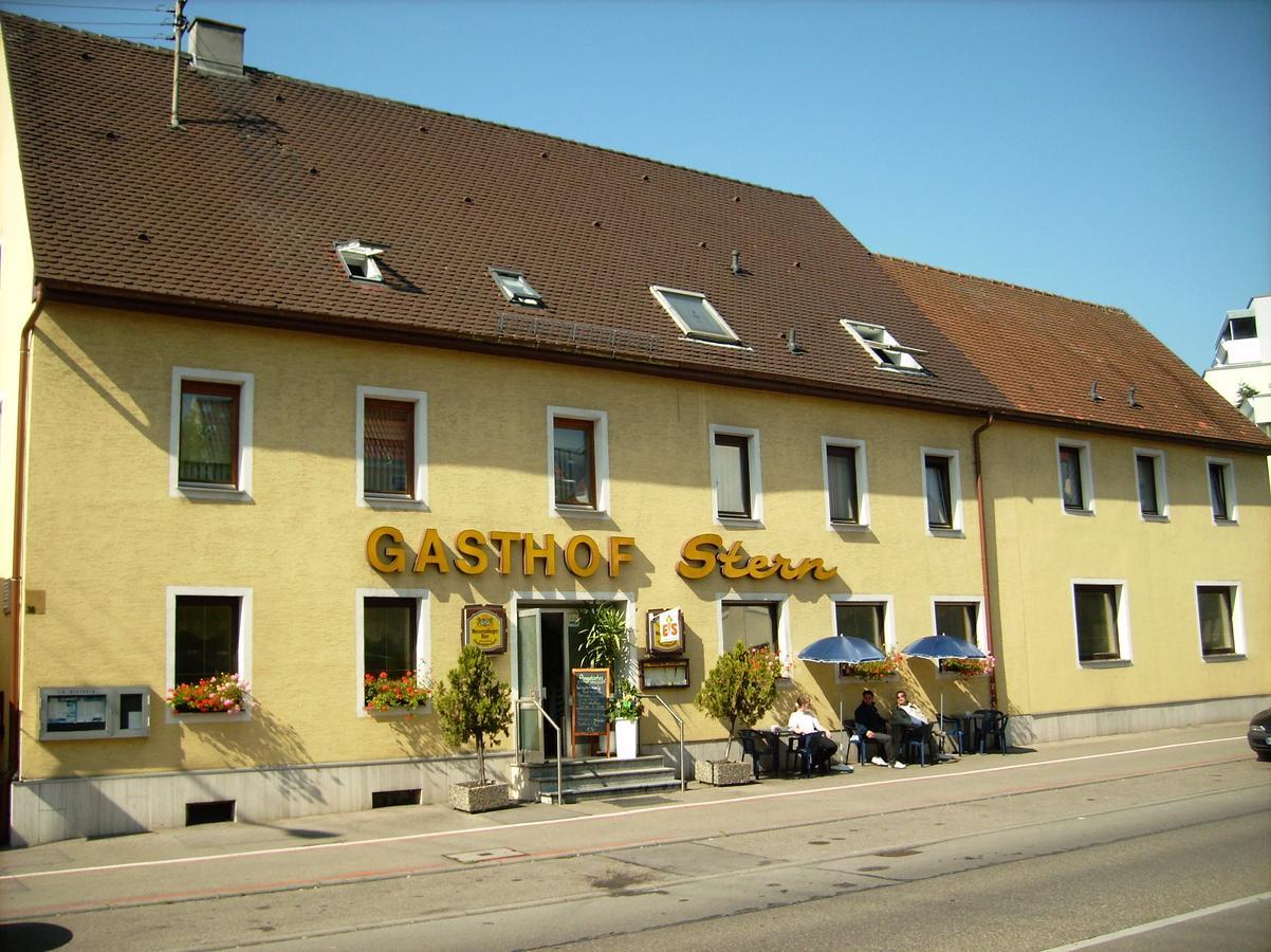 Gasthof Goldener Stern Aalen Buitenkant foto